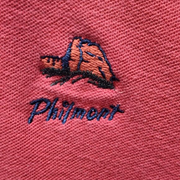Columbia Polo Men's XL  Short Sleeve Red Solid Philment Shirt - Picture 4 of 11
